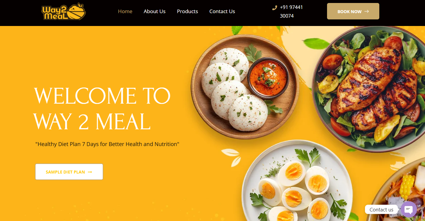 Way2Meal Subscription Meal Platform